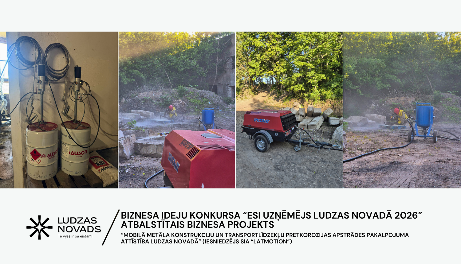 Ludzas novadā attīstīts profesionāls mobilās pretkorozijas apstrādes pakalpojums