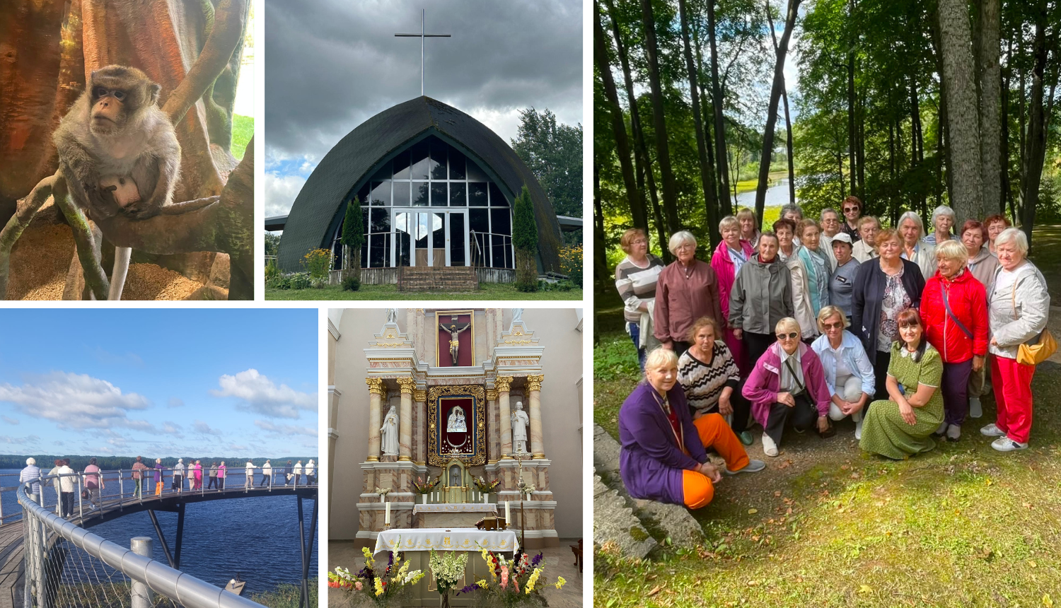 Biedrības “Līdzdalībai nav vecuma” seniori devās izzinošā braucienā uz Lietuvu