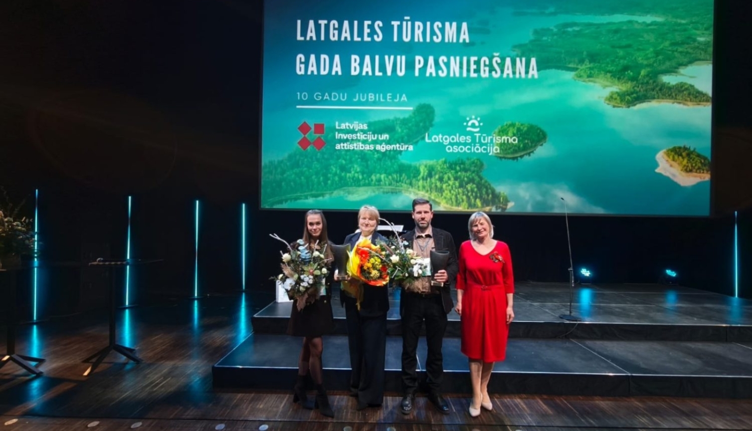 Latgales tūrisma gada balvas 2025 saņēmēji no Ludzas novada
