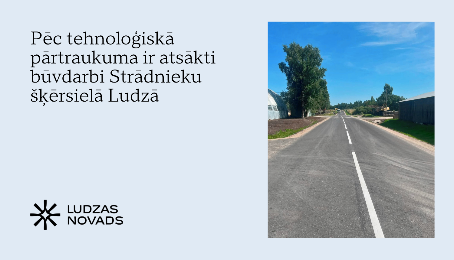 Pabeigta autoceļa Lepeste – Dzērves posma pārbūve Mežvidu pagastā