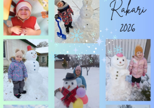 Ziemas prieki Ludzas pirmsskolas izglītības iestādē "Rūķītis"