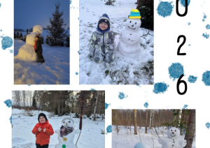Ziemas prieki Ludzas pirmsskolas izglītības iestādē "Rūķītis"
