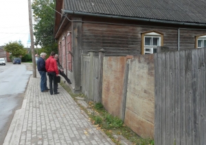  būvvaldes darbinieki apseko vecpilsētu