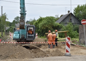 pārbūves darbi