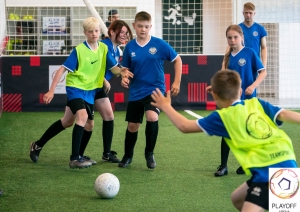 Bagātu pieredzi ieguva jaunie futbola censoņi