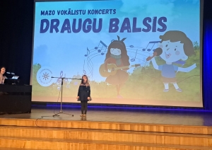 Skanīgi aizvadīts Ludzas novada pirmsskolas izglītības iestāžu mazo vokālistu koncerts "Draugu balsis"
