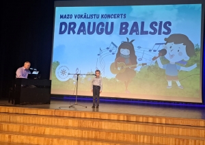 Skanīgi aizvadīts Ludzas novada pirmsskolas izglītības iestāžu mazo vokālistu koncerts "Draugu balsis"