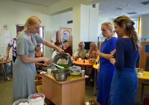 Izglītojoši izklaidējošs pasākums "Zaļā kafejnīca" aktivitātes