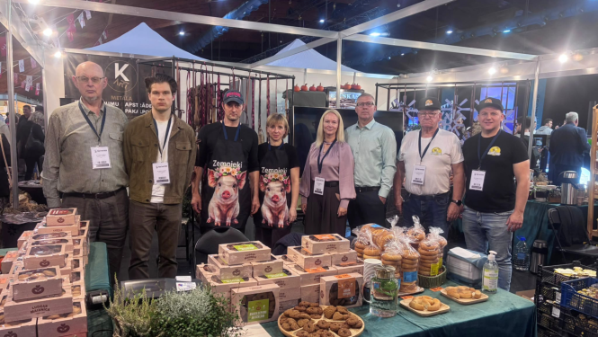 Ludzas novads pirmo reizi piedalās izstādē “Riga Food”