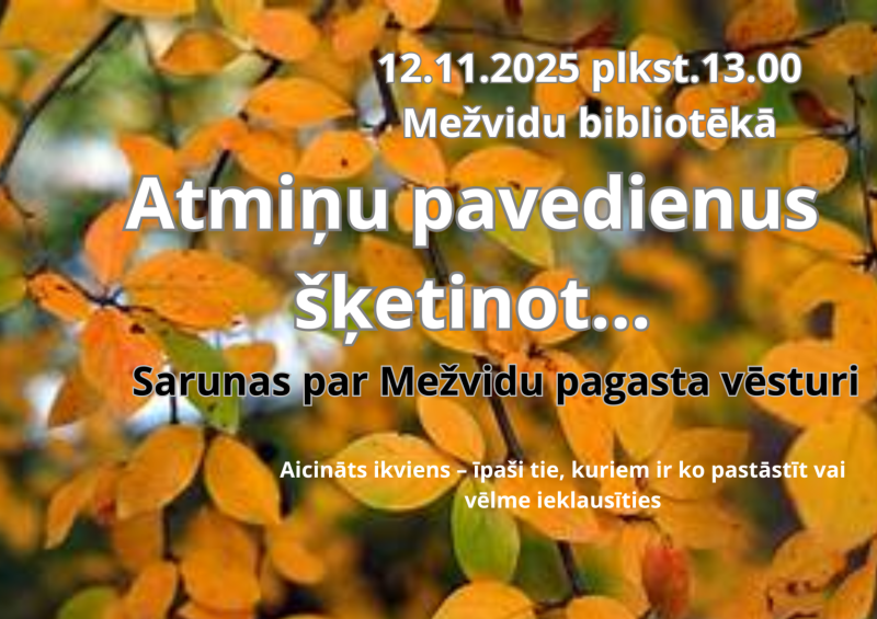 Pasākuma afiša