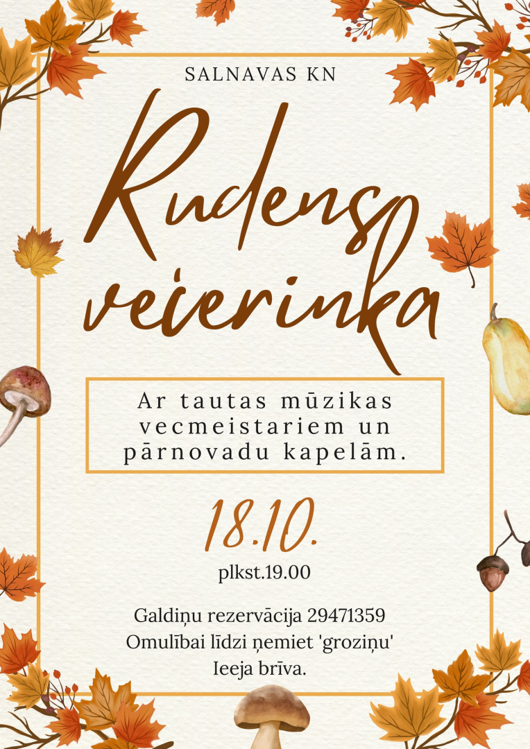 pasākuma afiša