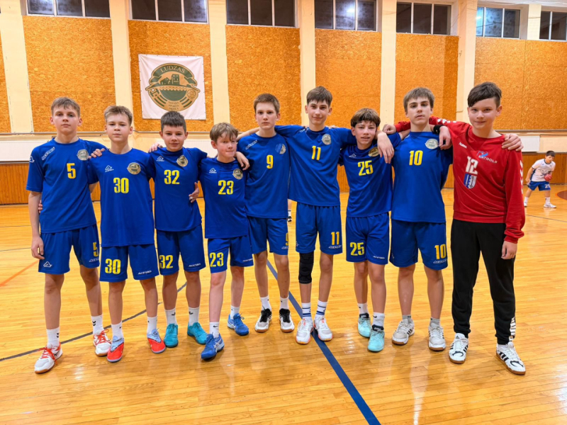 Attēlā: Ludzas 2012. gadā dzimušo zēnu komanda. Foto: Patrīcija Cibuļska