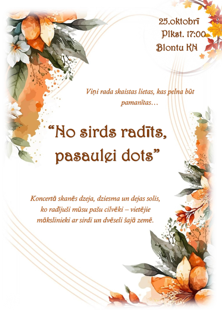 pasākuma afiša