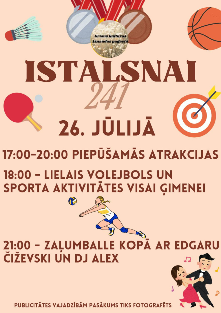 pasākuma afiša