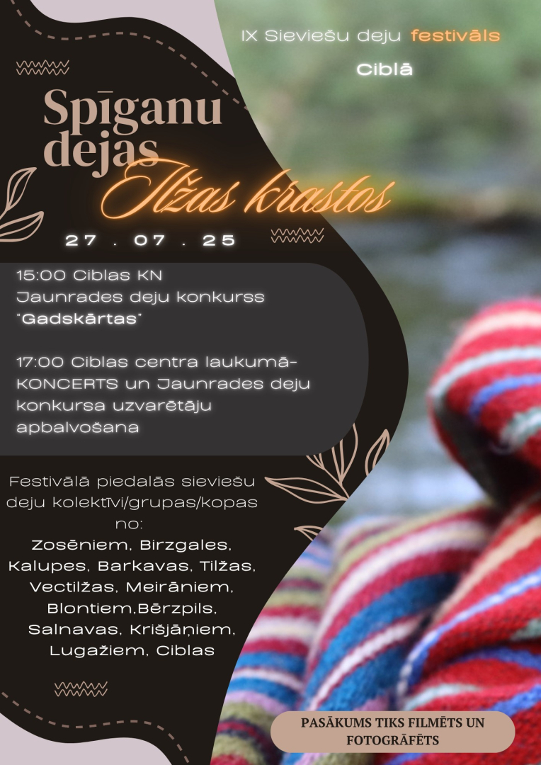 pasākuma afiša
