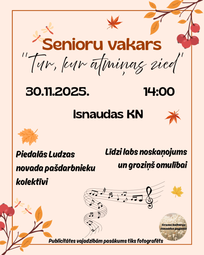 Pasākuma afiša