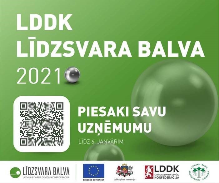 Darba devējus aicina pieteikties “LDDK Līdzsvara balvai 2021”