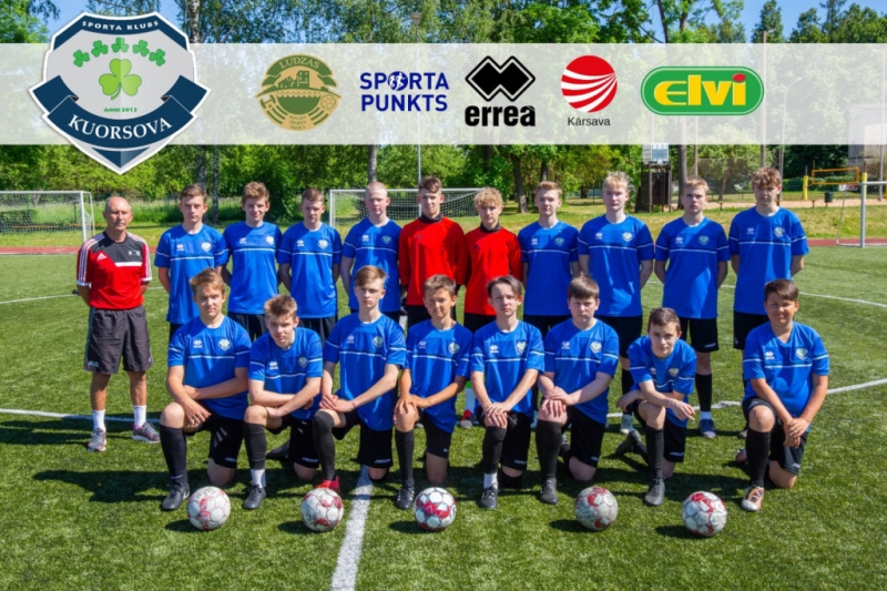 Attēlā: U-15 Ludzas NSS komanda