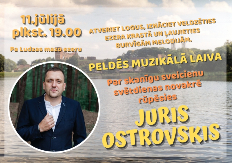 Muzikālais plosts kopā ar Juri Ostrovski