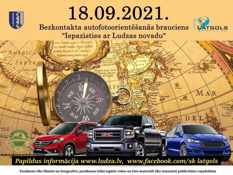 Ludzas novadā notiks autofotoorientēšanās brauciens