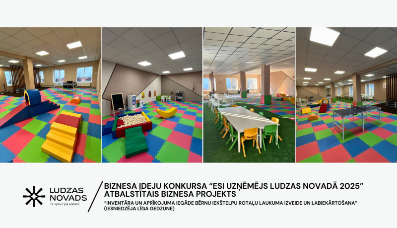 Kārsavā ir tapusi jauna, mājīga un mūsdienīga bērnu svētku telpa “Lapsa un draugi”.