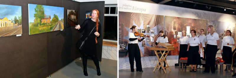 Kārsavā atdzīvojas dzelzceļa stāsti krāsās, atmiņās un liecībās