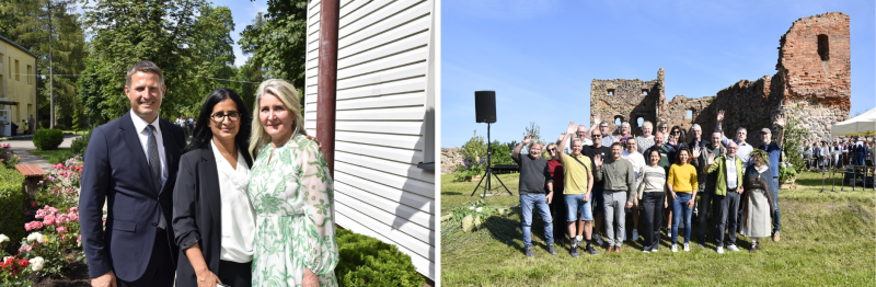 2025. gada vasarā Ludzas novadā viesojās Apvienoto Arābu Emirātu vēstniece Latvijā Nūru Džumu un Horneburgas apvienotās pašvaldības (Vācija) delegācija.