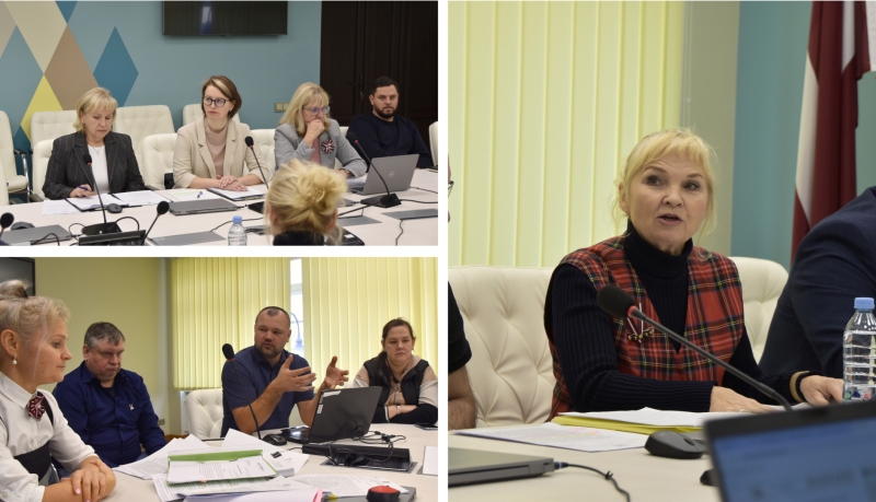 Aizvadīta tikšanās ar iedzīvotāju padomju pārstāvjiem par padomju nolikuma grozījumiem