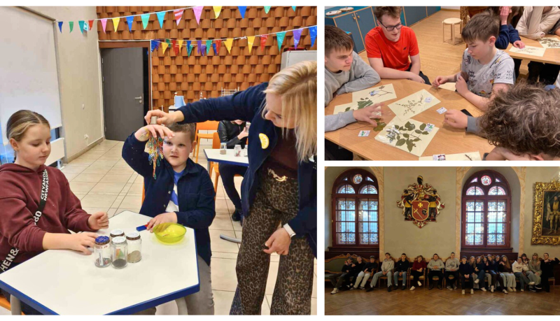 Ludzas pilsētas vidusskolā mācību process ar STEM projektu novembrī