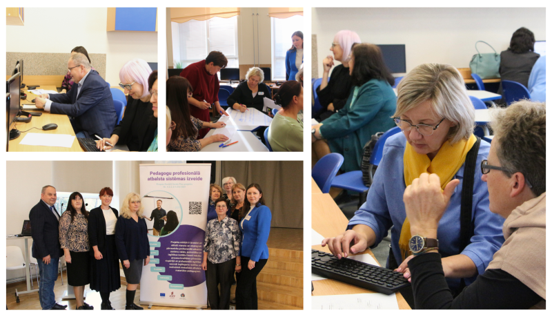 Ludzas novada pedagogi piedalās reģionālajā tīklošanās seminārā “Skolotājs, kurš maina mācīšanos”