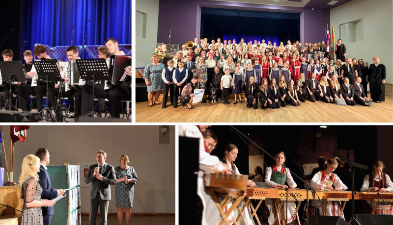 Ludzā aizvadīts projekta “Together in Art” noslēguma koncerts un izstāde