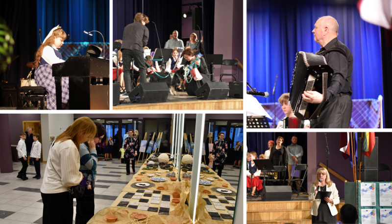 Ludzā aizvadīts projekta “Together in Art” noslēguma koncerts un izstāde