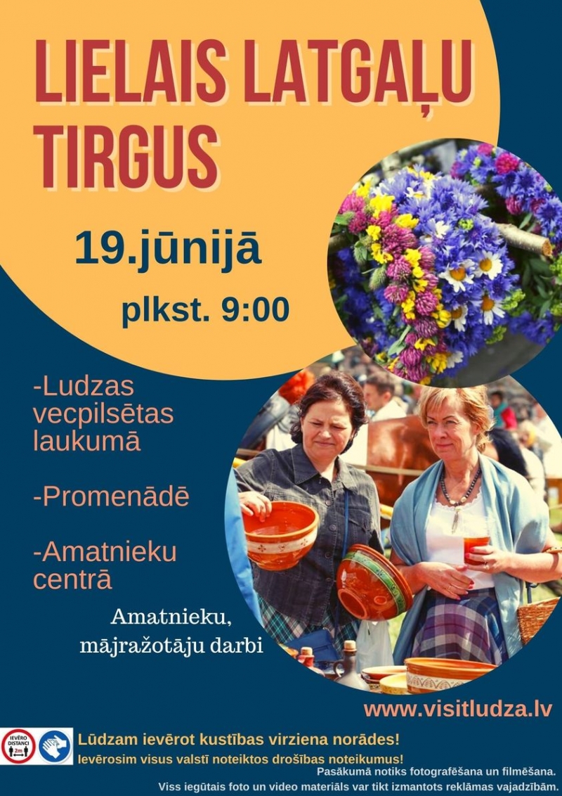 Lielais latgaļu tirgus jau šodien!