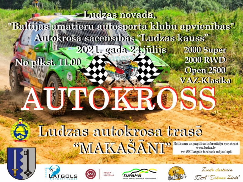 Autokrosa sacensības “Ludzas kauss”