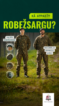 FOTO: Robežsargu formas tērpi
