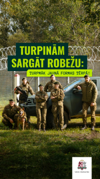 FOTO: Robežsargu formas tērpi