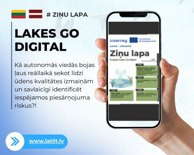 Projekta “LAKES GO DIGITAL” aktualitātes