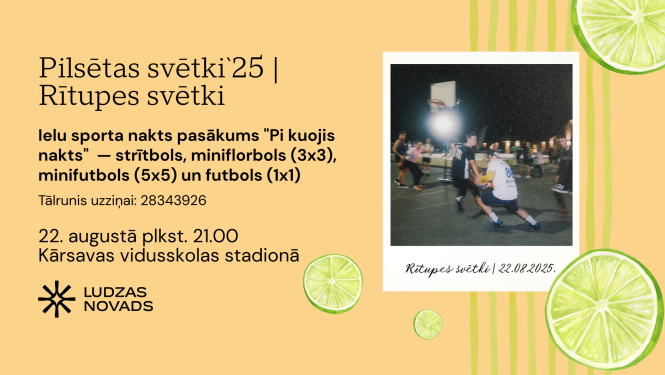 pasākuma afiša