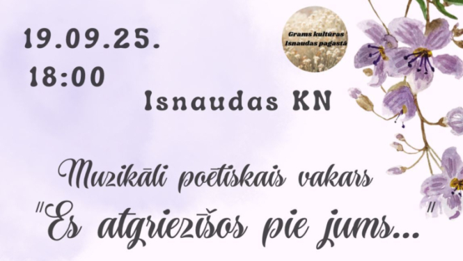 Pasākuma afiša