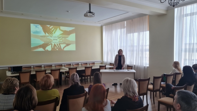 Seminārs probācijas dienests attēloti semināra dalībnieki