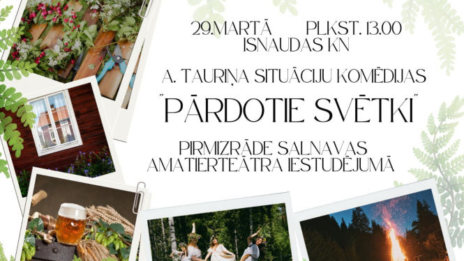 pasākuma afiša