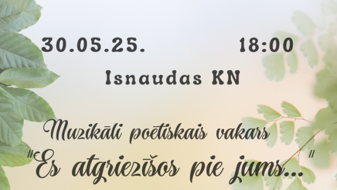 pasākuma afiša