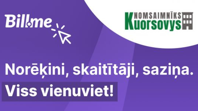 Jaunā norēķinu un saziņas vietne SIA “Kārsavas namsaimnieks” klientiem