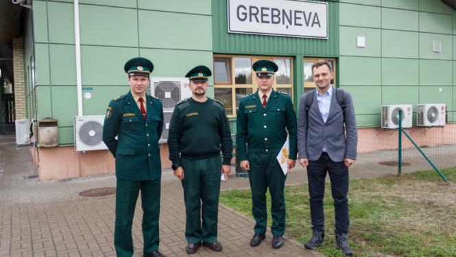 Frontex aģentūras sadarbības koordinators apmeklēja Latvijas – Krievijas ārējo robežu