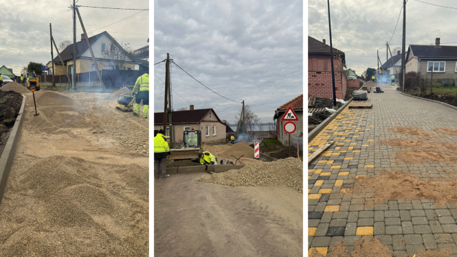 Būvdarbi Lielā Ezerkrasta ielā Ludzā norit intensīvi – plānots pabeigt jau šogad