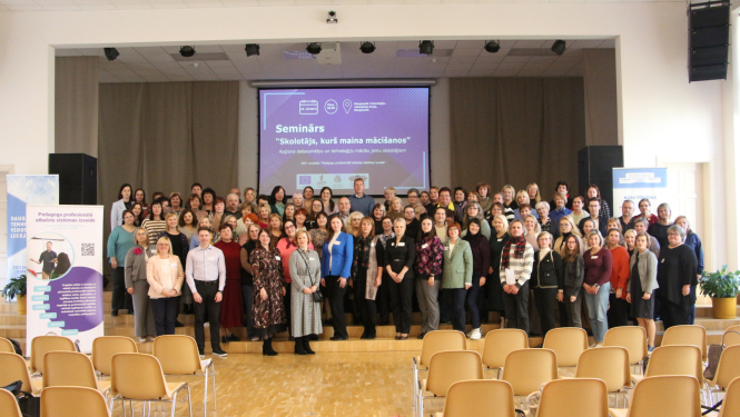 Ludzas novada pedagogi piedalās reģionālajā tīklošanās seminārā “Skolotājs, kurš maina mācīšanos”