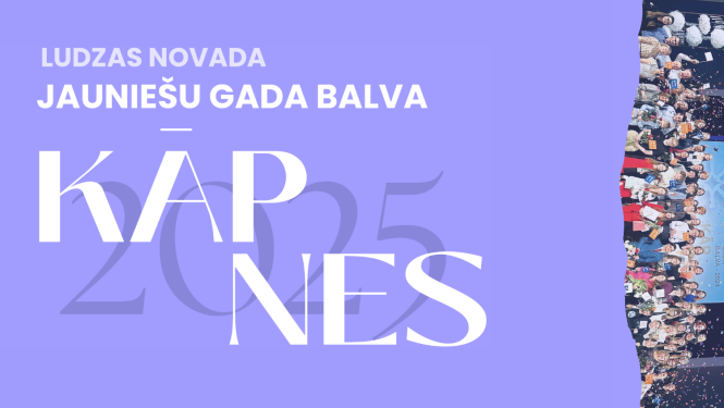Izsludināta pieteikšanās konkursam “Ludzas novada Jauniešu gada balva 2025 KĀP-NES!”