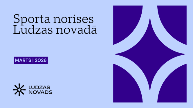 Sporta norises Ludzas novadā | Marts 2026