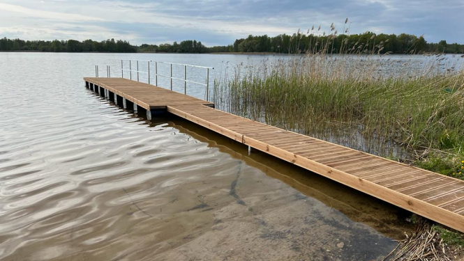 Ludzas novadā tiek uzlabota peldvietu infrastruktūra