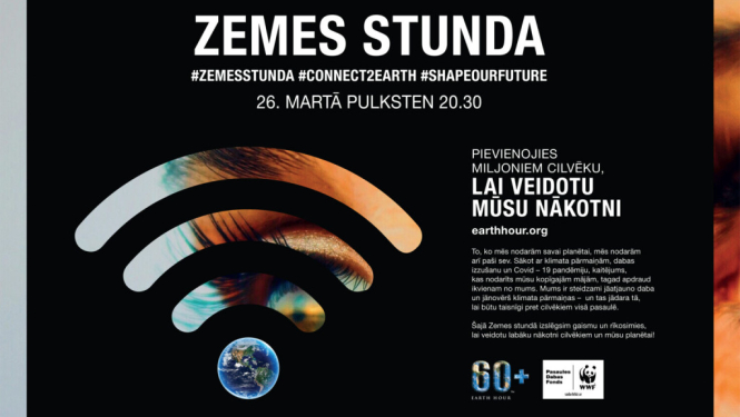 “Zemes stunda 2022”: solidaritātes brīdis cilvēkiem un planētai